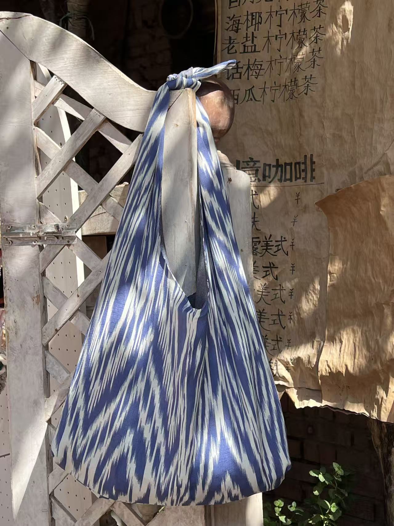 Handmade Shoulder Bag Cobalt