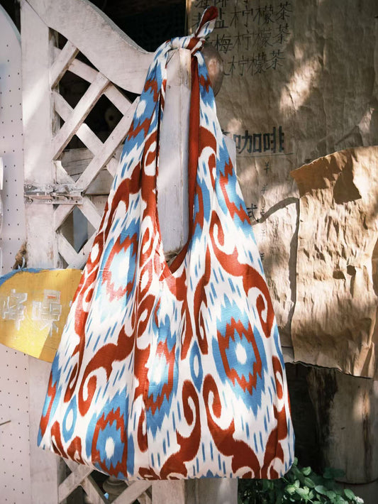 Handmade Shoulder Bag Crimson