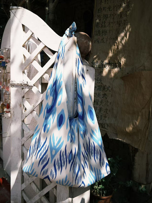 Handmade Shoulder Bag Indigo