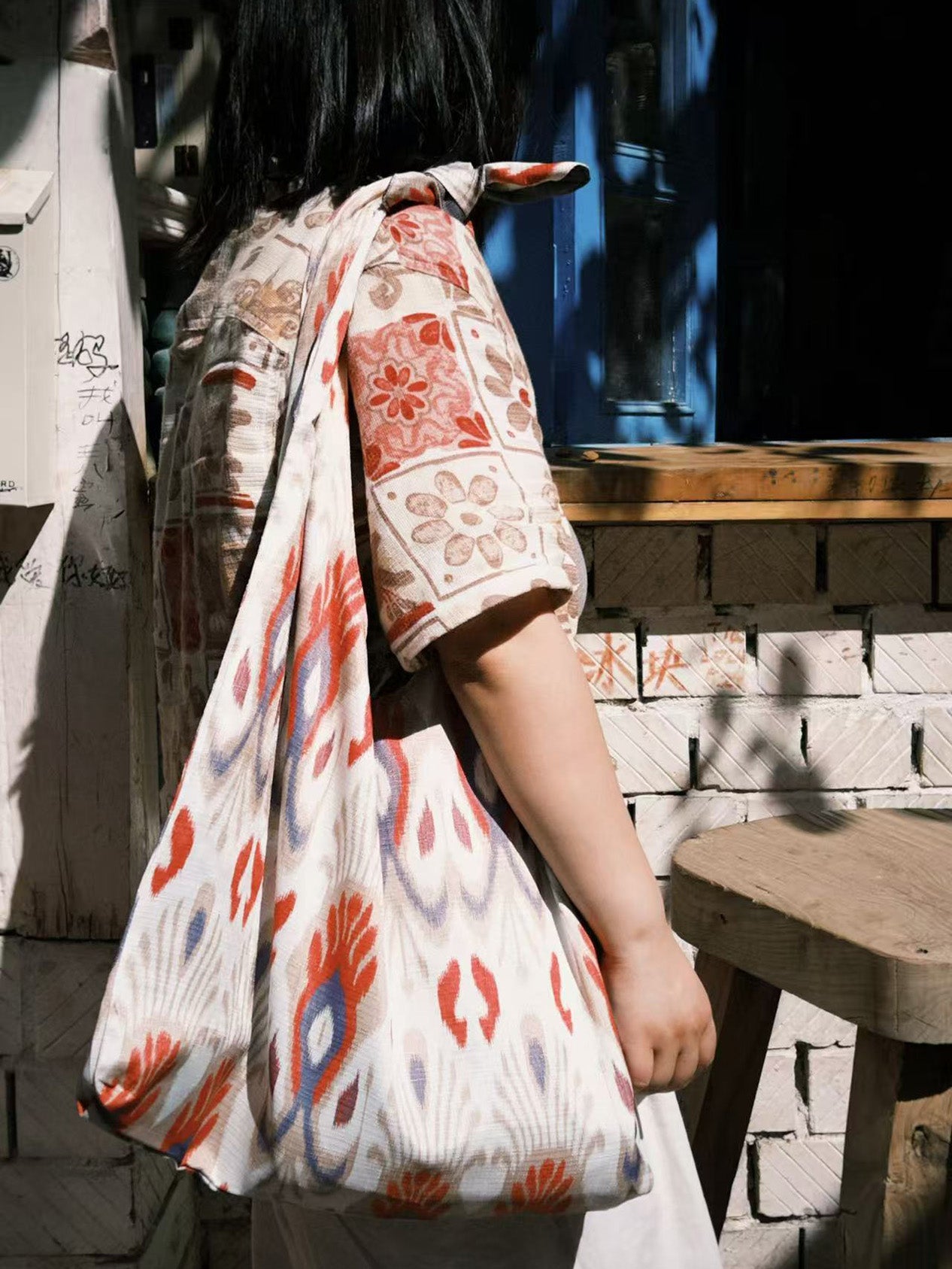 Handmade Shoulder Bag Scarlet