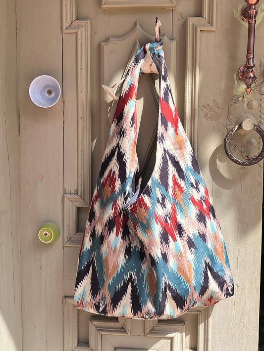 Sunset Adras Handmade Shoulder Bag